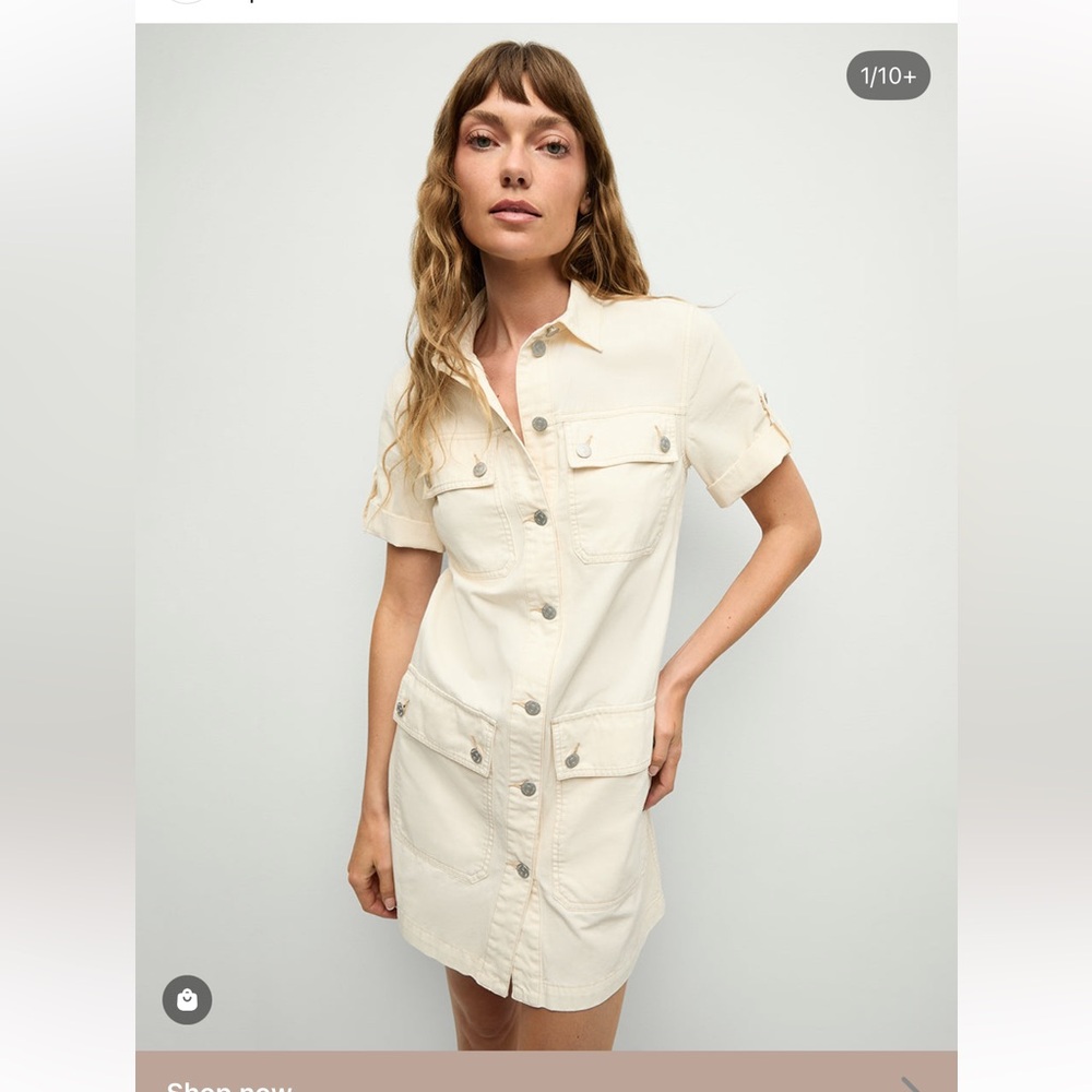 Verionca Beard Warren Mini Shirtdress